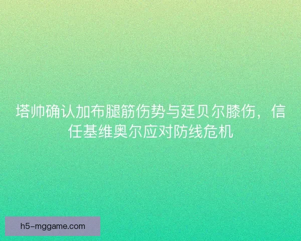 塔帅确认加布腿筋伤势与廷贝尔膝伤，信任基维奥尔应对防线危机